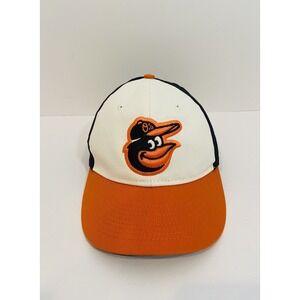 OC Sports Baltimore Orioles Hat Youth White Black Orange MLB Baseball Cap